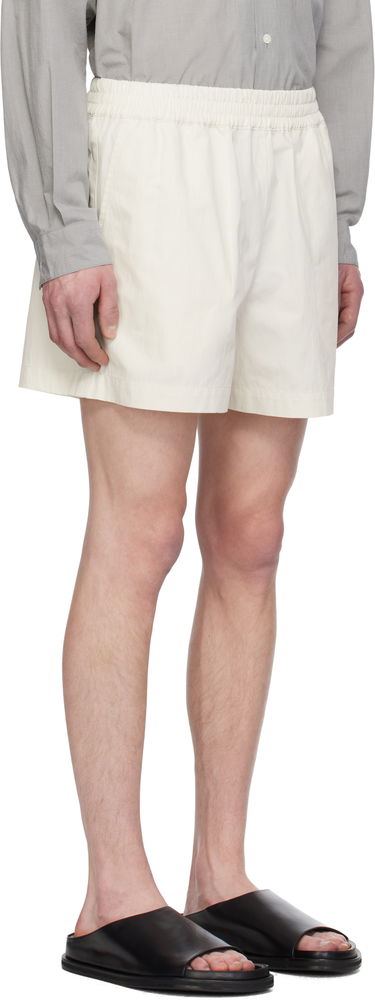 Къси панталони Studio Nicholson Studio Nicholson Elio Relaxed Fit Shorts Бяло | ELIO SNM - 1275, 1