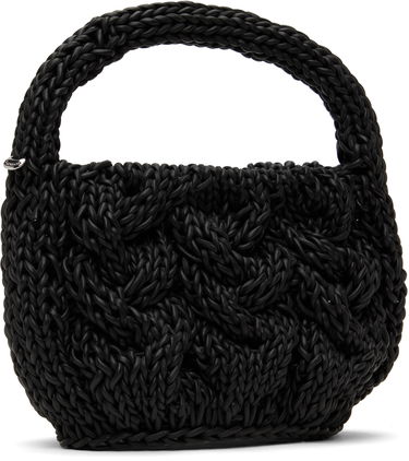 Дамска чанта JW Anderson JW Anderson Small Cable Knit Bag Черно | HB0712-LA0365, 1