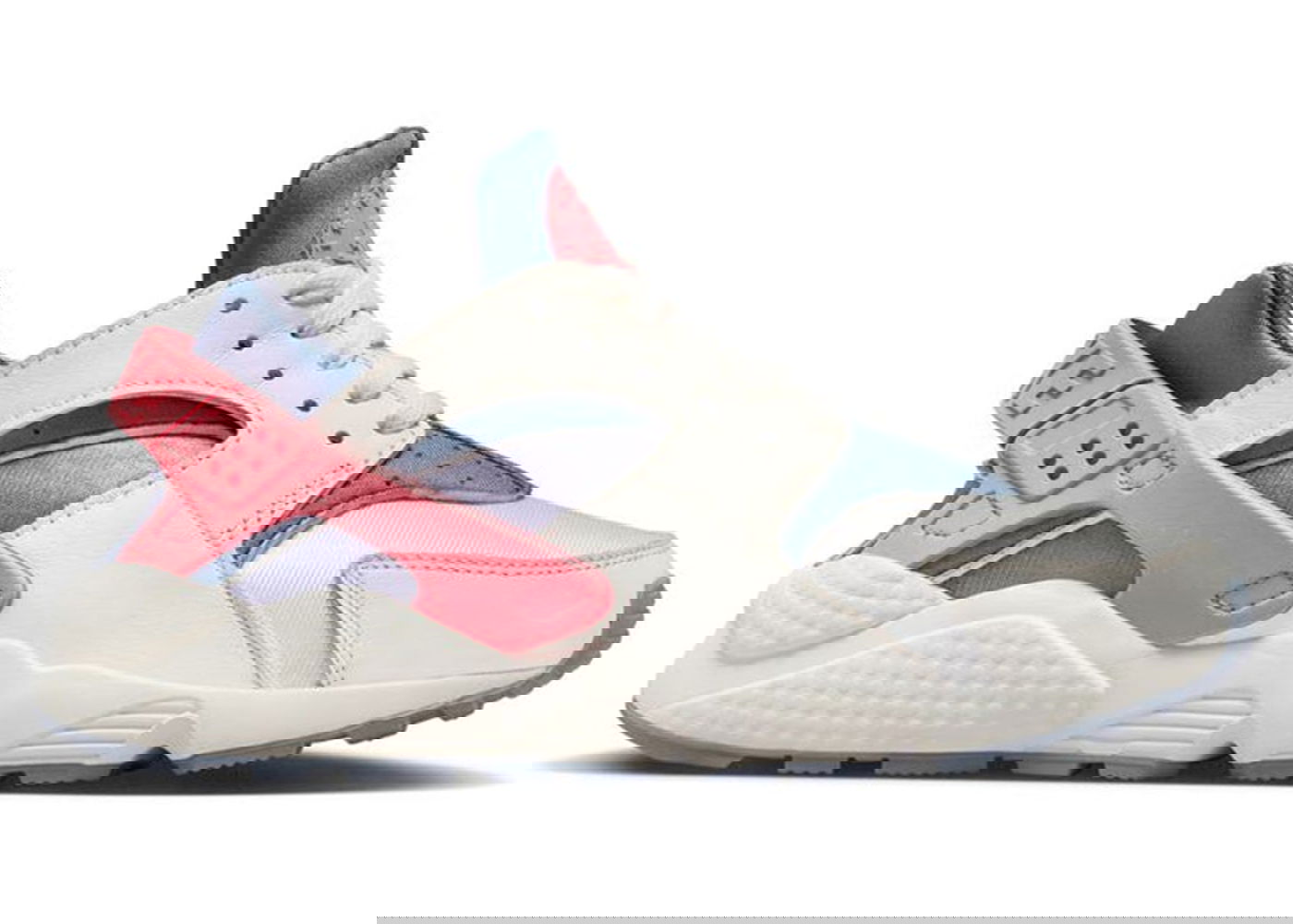 Кецове и обувки Nike Air Huarache Ashen Slate Coral (Women's) Сиво | DH4439-401, 0