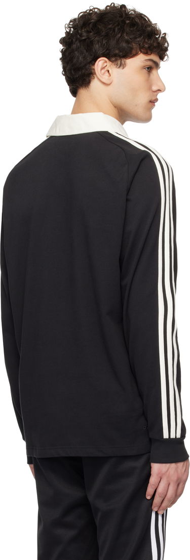 Поло тениска adidas Originals Originals Rugby Polo Черно | JD1091, 2