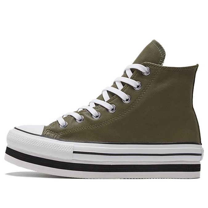 Кецове и обувки Converse Chuck Taylor All Star Platform Зелено | 569724C