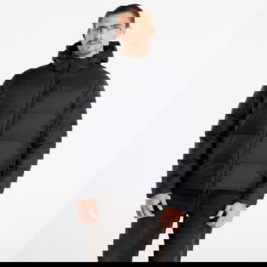 Пухо яке Emporio Armani Hooded Puffer Mountain Polar Jacket Big Logo Черно | 7M000694AF15956UC001, 0