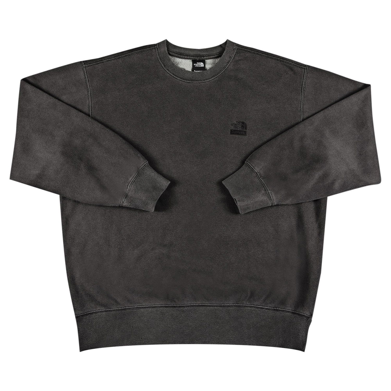Суитчър Supreme The North Face x Pigment Printed Crewneck Черно | SS21SW2 BLACK, 1