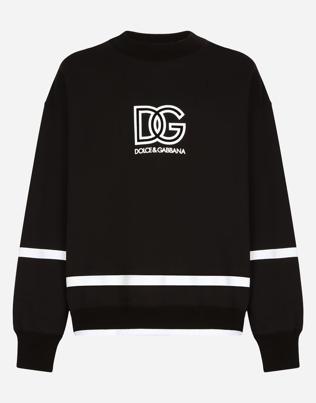 Round-neck Sweatshirt With Dg Logo