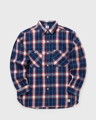 Риза EDWIN Plaid Flannel Work Shirt Long Sleeve Многоцветен | I035870-NRM67, 1