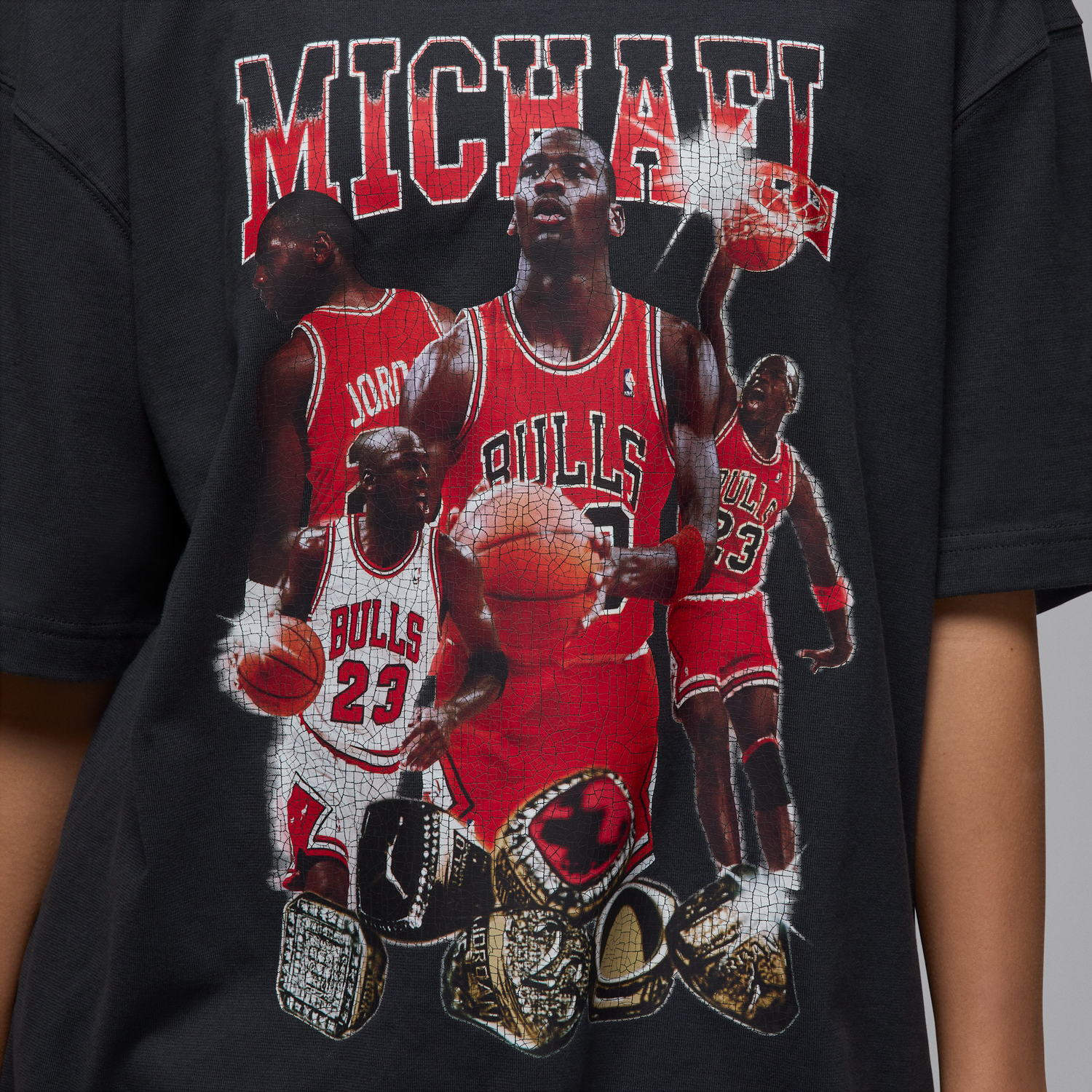 Тениска Jordan Jordan Graphic Short Sleeve T-Shirt Черно | HJ0190-045, 1
