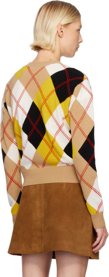 Пуловер Marc Jacobs Preppy Daisy Argyle Crewneck Sweater Многоцветен | 2F5RTP013K12, 2