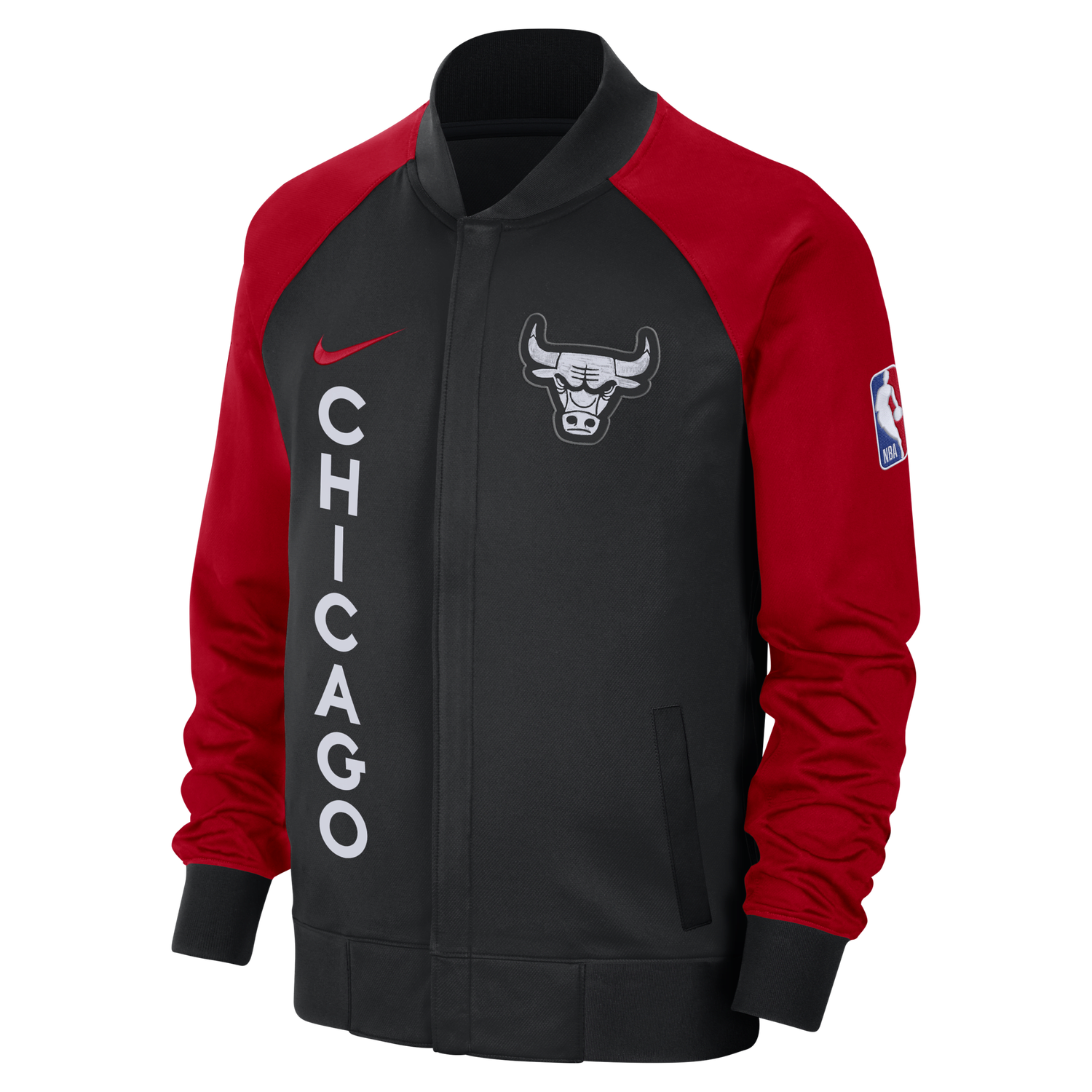 Яке Nike Dri-FIT Bulls Showtime City Edition Черно | FB3501-010, 0