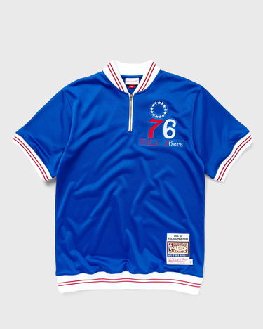 Фланелка Mitchell & Ness NBA SHOOTING SHIRT 76ERS 1966 Синьо | ASSH5698-P7666PPPROYA, 0