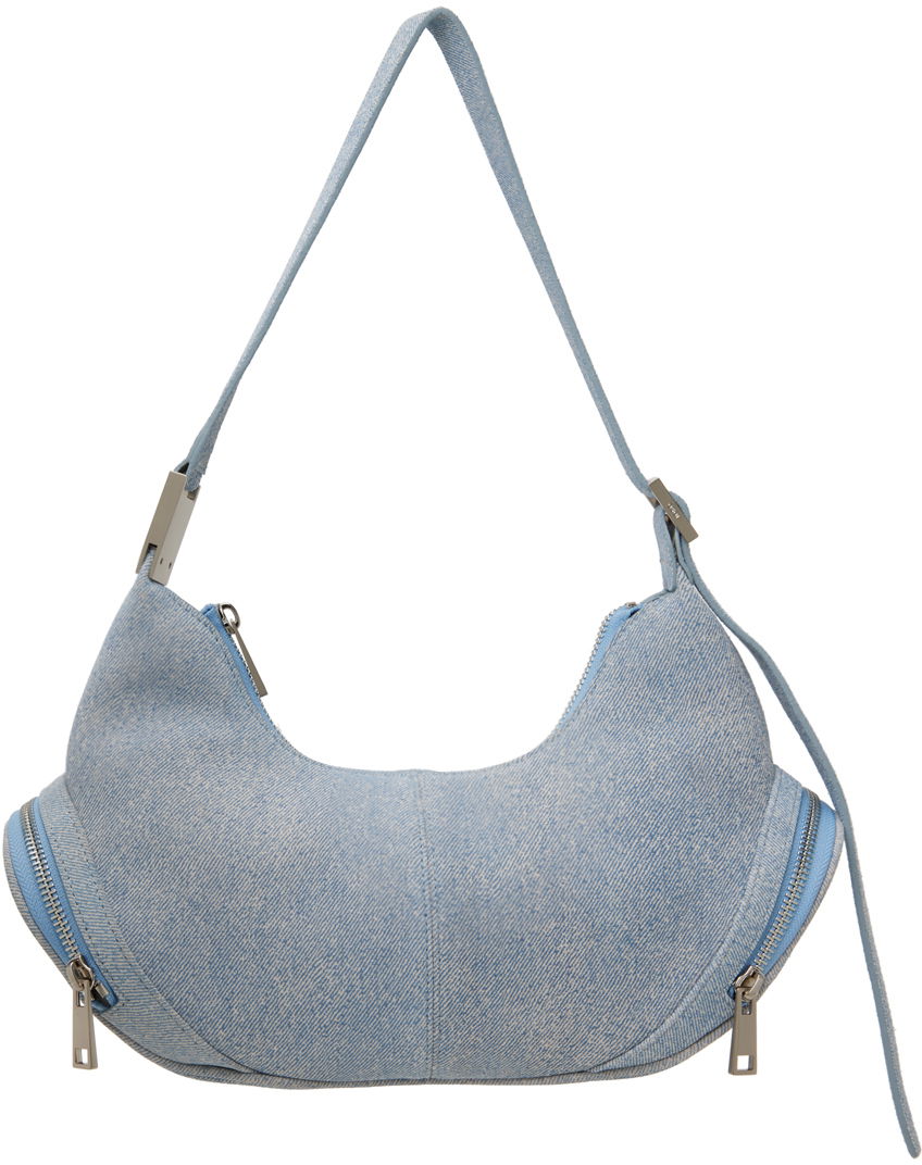 Чанта през рамо OSOI Crescent Denim Shoulder Bag Синьо | 24FWB03013114, 0