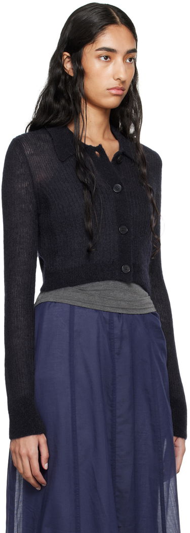 Пуловер Cecilie Bahnsen Cecilie Bahnsen Jacqueline Cropped Cardigan Черно | 2.24KNI52004 JAQUELINE CARDIGAN, 1