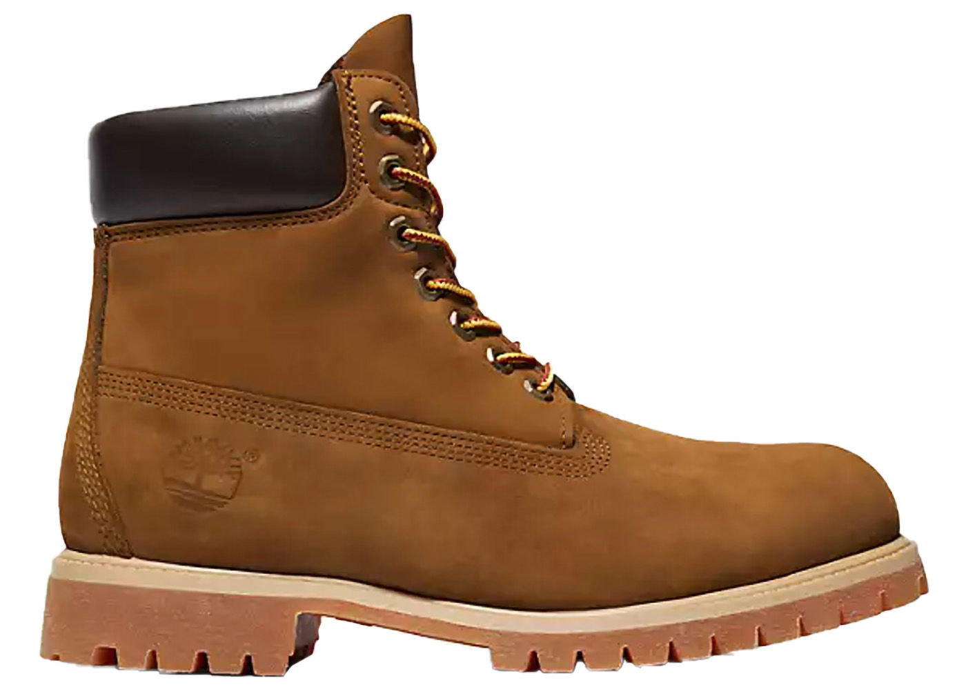 Кецове и обувки Timberland Premium 6 Inch Lace Up Waterproof Dark Wheat Nubuck Кафяво | TB072066-EBL, 0