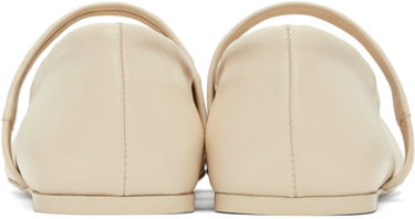 Облекло Marni Marni Little Bow Ballerina Flats Бежово | MJMS007700 P3628, 1