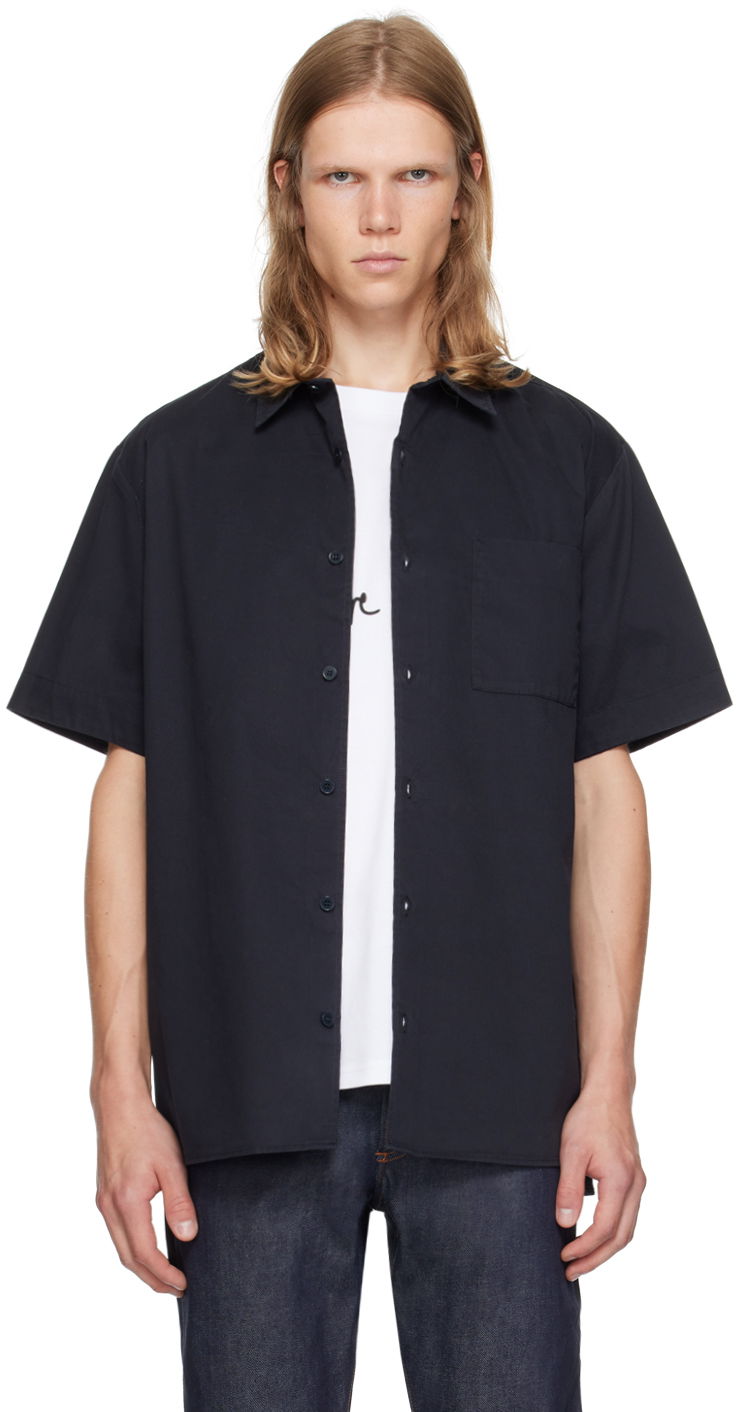 Риза A.P.C. Navy Ralph Shirt Черно | COGZR-H12589