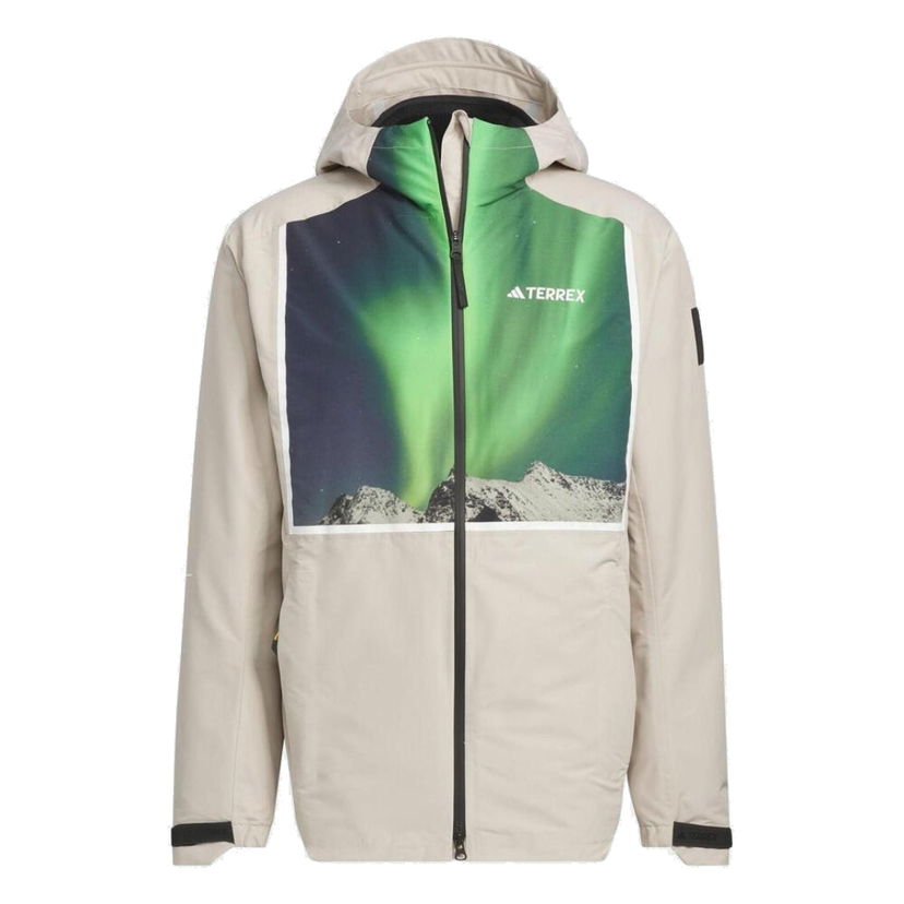 Парка adidas Originals National Geographic 3-in-1 Rain.Rdy Jacket Бежово | IL8961