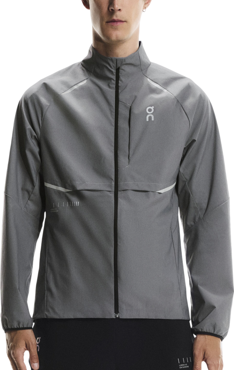 Яке On Running Weather Jacket Lumos Сиво | 1mf30242608, 0