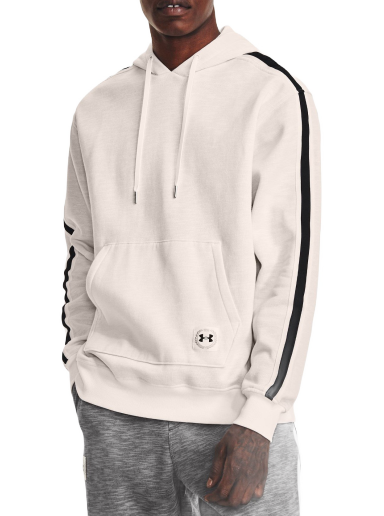 Суитчър Under Armour Hoodie Essential Heritage Fleece Бяло | 1373813-112