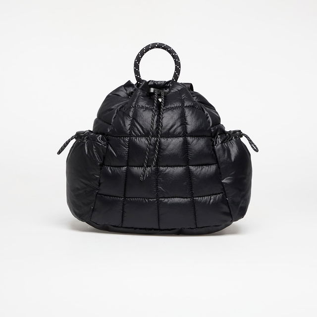 Quilted Drawstring Top Handle Backpack NSW Puffle Mini
