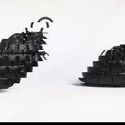 Quilted Drawstring Top Handle Backpack NSW Puffle Mini