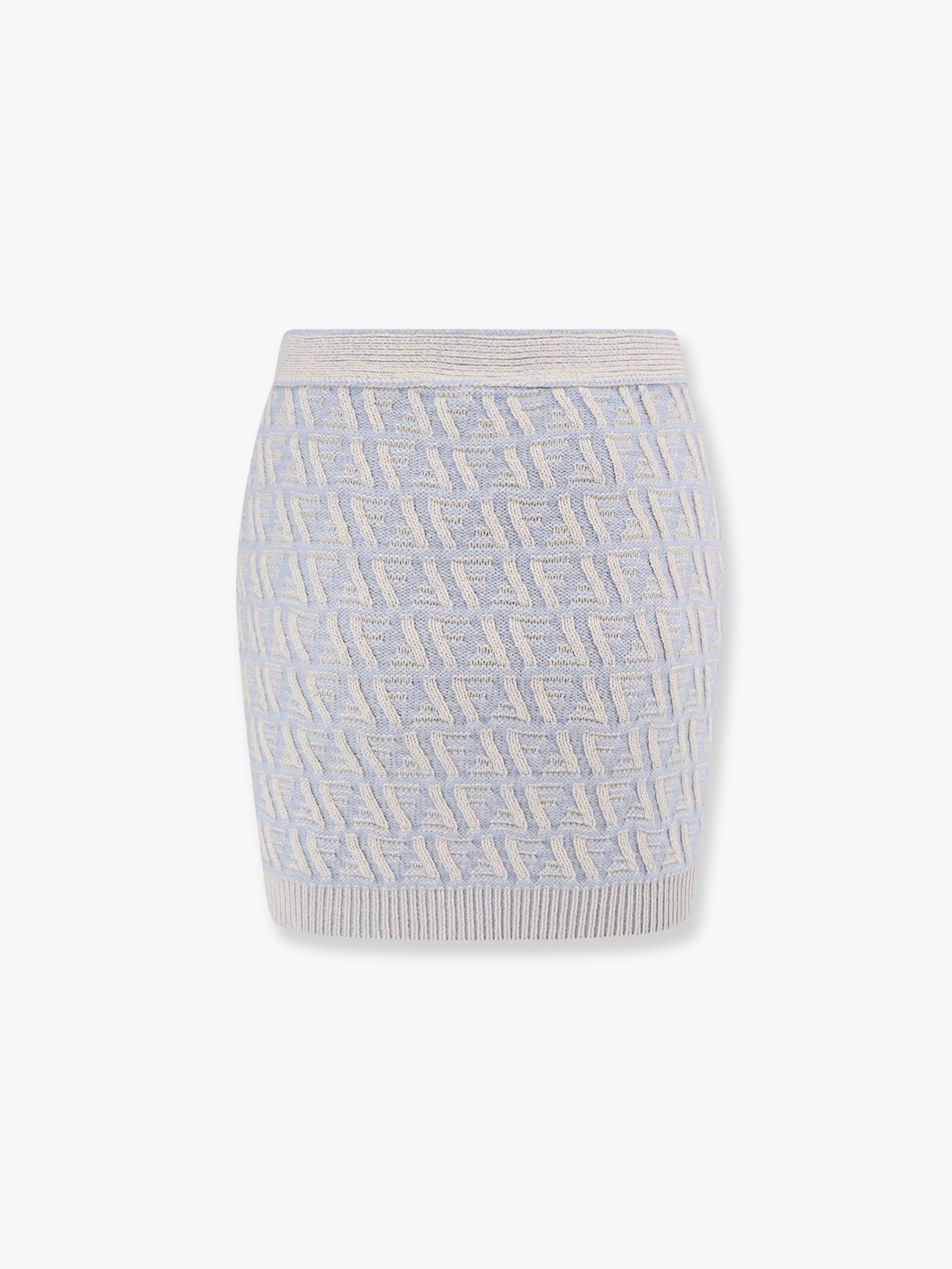 Пола FENDI FF Knitted Skirt by Fendi Синьо | FZQ764ATPLF1R0P, 1