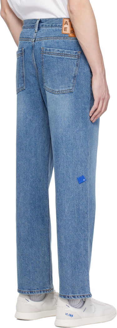 Дънки ADER ERROR ADER error Sig; TRS Tag 01 Jeans Синьо | BO42FYJE0101SB, 2