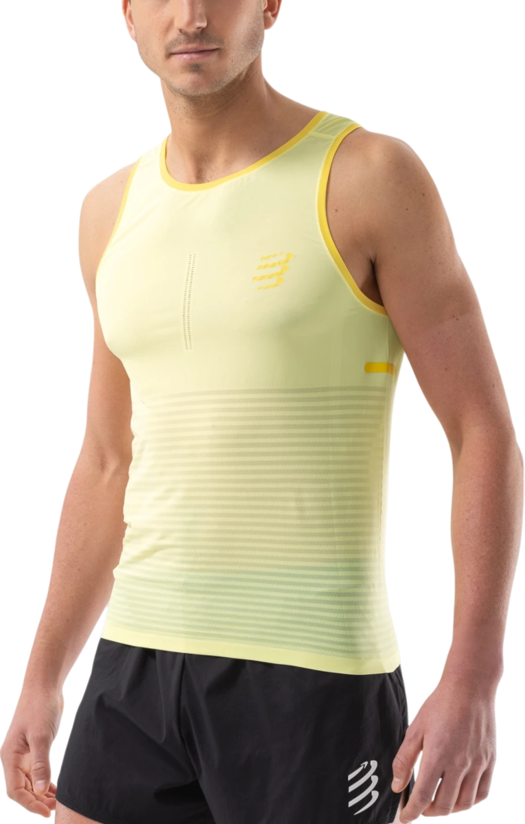 Потник Compressport Compressport Pro Racing Singlet Жълто | atsm7427-atsm7427035, 0