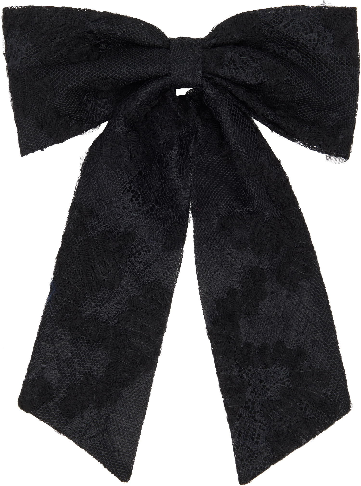 Шал Anna Sui Anna Sui Lace Bombo Bow Hair Clip Черно | 1125M91, 0