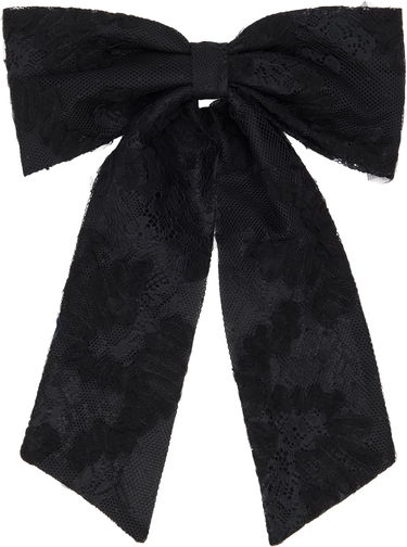 Шал Anna Sui Anna Sui Lace Bombo Bow Hair Clip Черно | 1125M91, 0