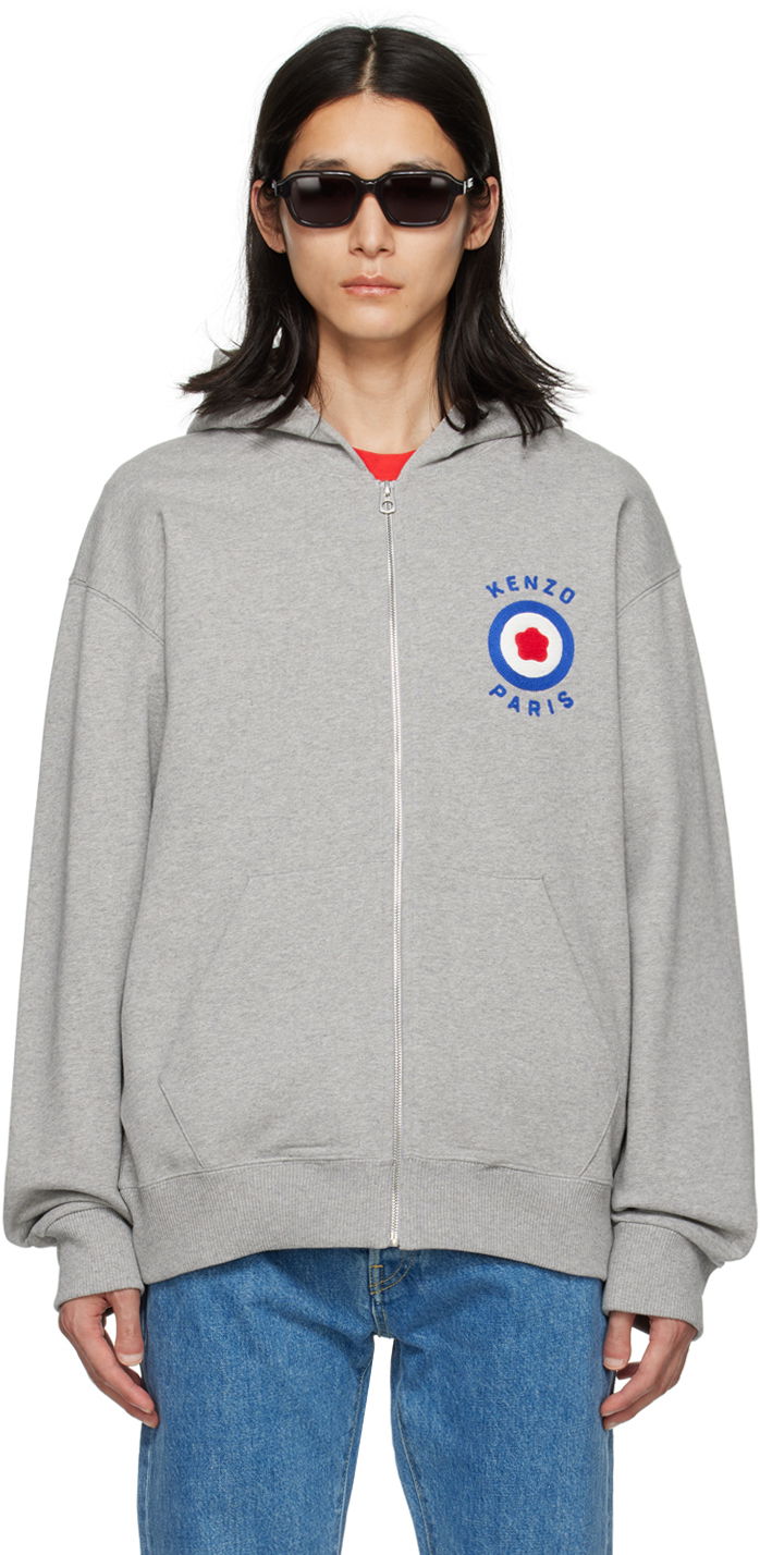 Суитчър KENZO Paris Target Сиво | FD65SW0754MF, 0
