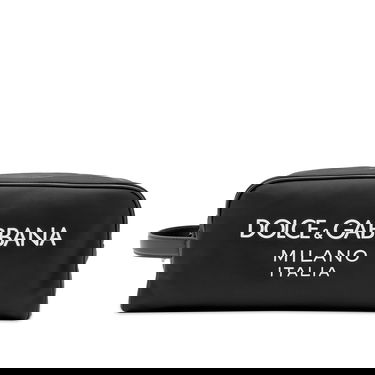 Чанта за пътуване Dolce & Gabbana Nylon Logo Wash Bag Black Черно | BT0989AG182-8B956, 0