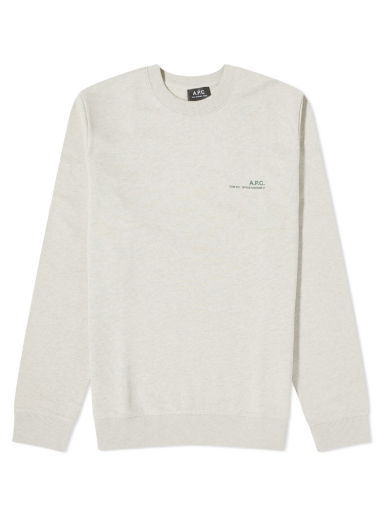 Пуловер A.P.C. Overdyed Item Logo Crewneck Бежово | COFBQ-H27903-PKC