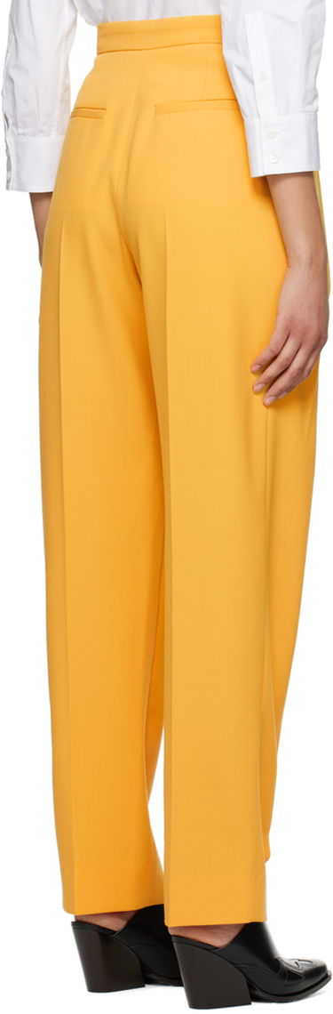 Панталони Stella McCartney Stella McCartney Pleated Trousers Жълто | 6400643AU701, 2