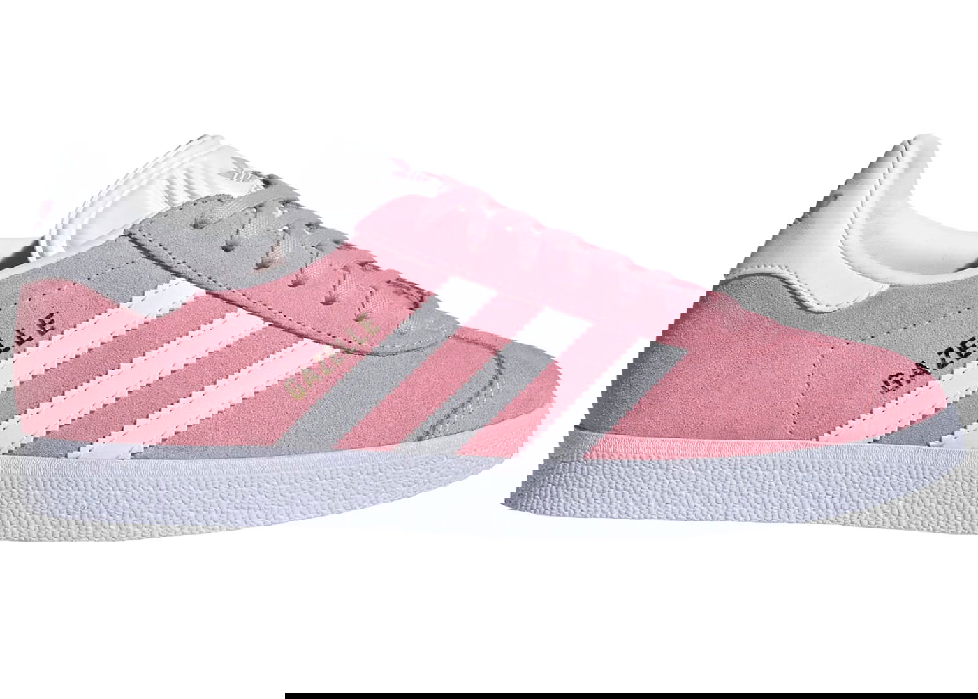 Кецове и обувки adidas Originals adidas Gazelle Pink Glow Cloud White (Women's) Розово | HQ4412, 0