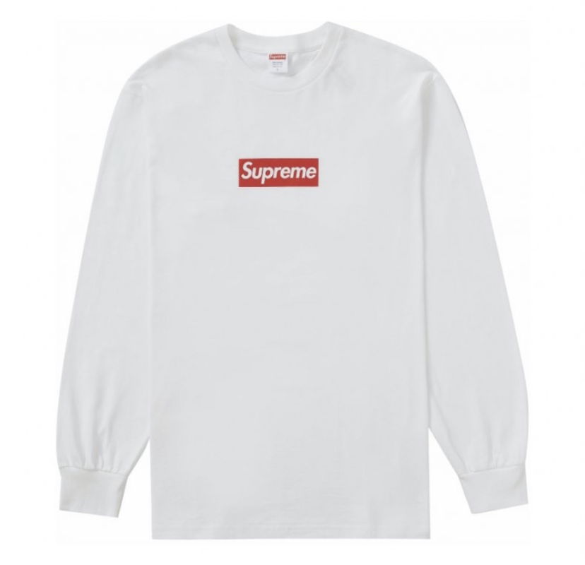 Суитчър Supreme "Box Logo" Бяло | SU9472