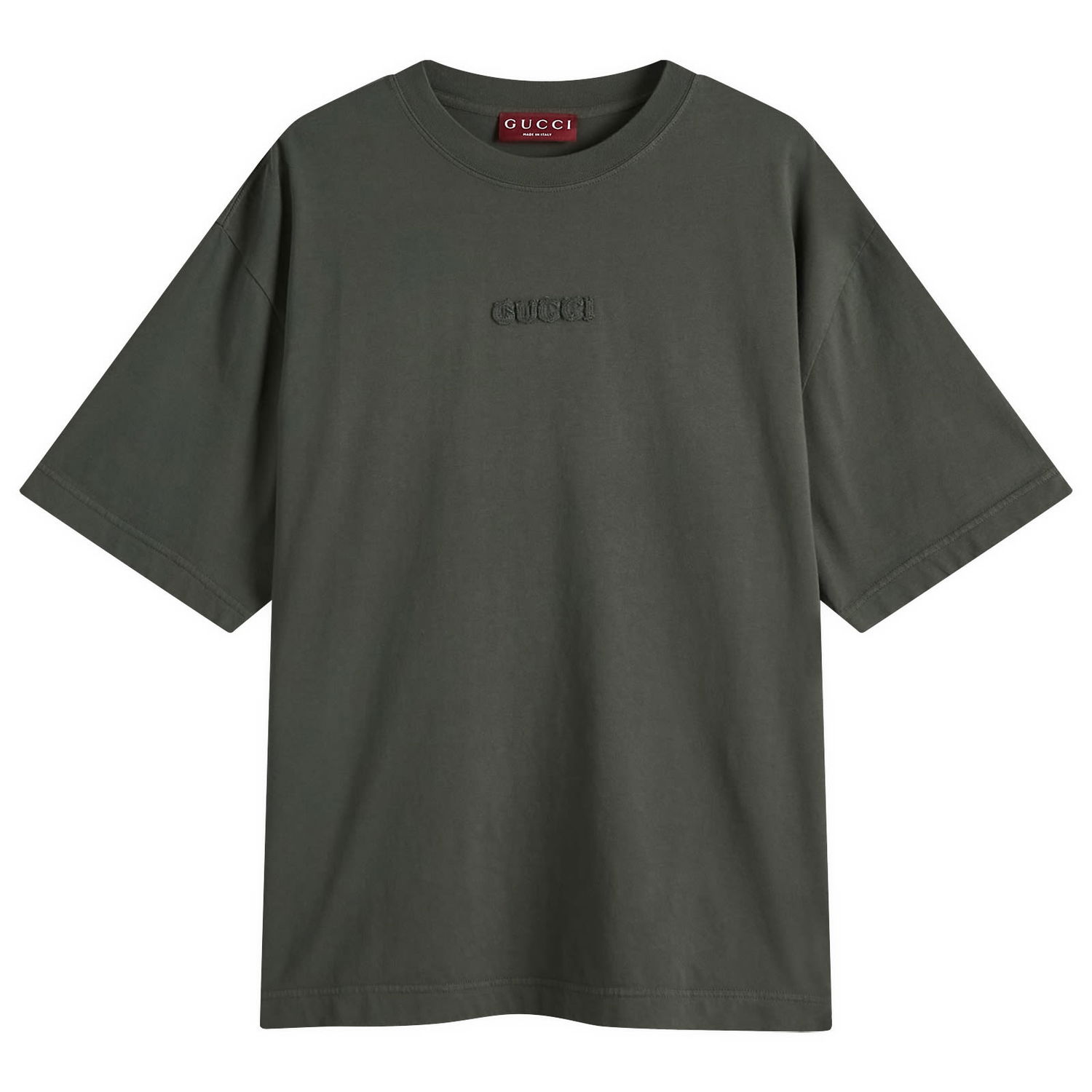 Тениска Gucci Gucci Logo T-Shirt, Size Medium Зелено | 798115-XJG54-3217, 1