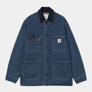 Палта Carhartt WIP WIP OG Chore Coat Синьо | I035877_42, 0