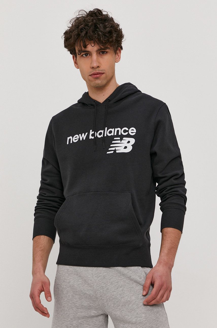 Суитчър New Balance Hood Черно | MT03910BK, 0