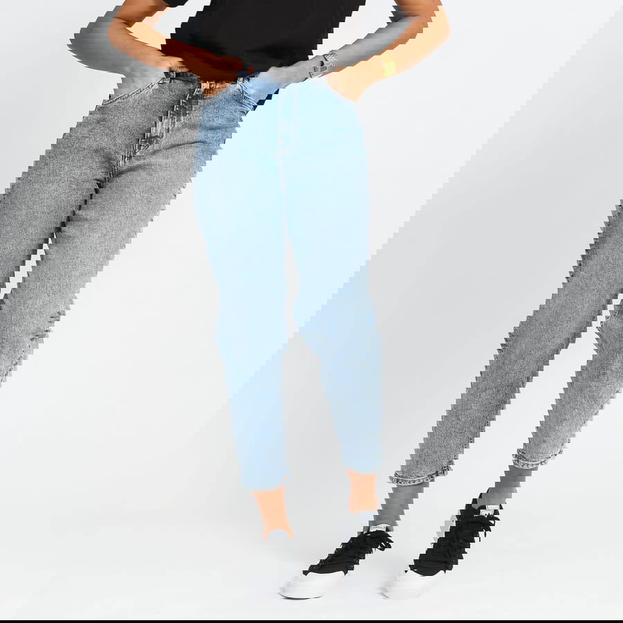 Дънки JJXX JXlisbon Mom HW Jeans Синьо | 12203868, 0