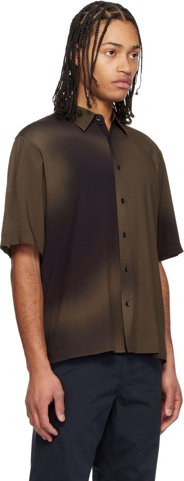 Риза rag & bone Rag & Bone Dalton Printed Shirt Кафяво | MBW24HA013PTML, 1