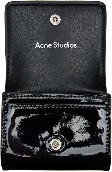 Портфейл Acne Studios Acne Studios Faux-Leather Card Holder Бежово | C80142-, 2