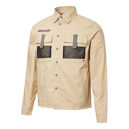 Риза Puma PUMA Woven Casual Shirt Бежово | 532186-12
