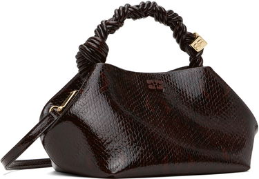 Дамска чанта GANNI GANNI Small Bou Bag Кафяво | A6457, 1