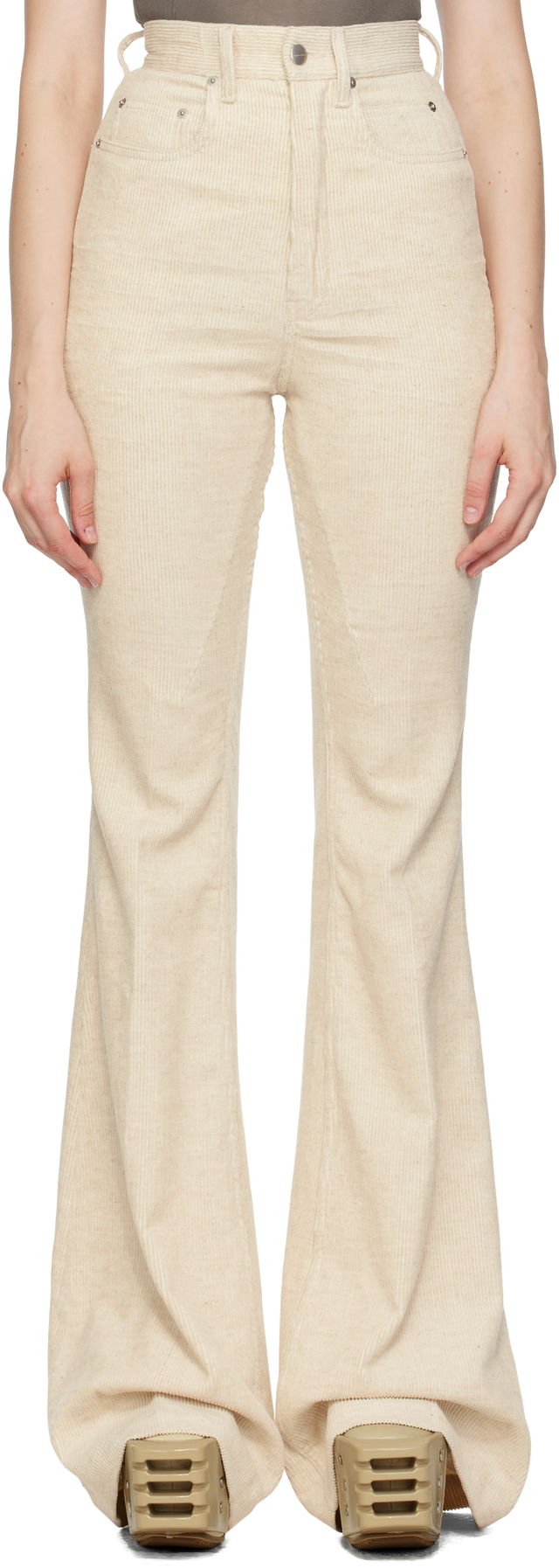 Rick Owens Bolan Bootcut Corduroy Trousers