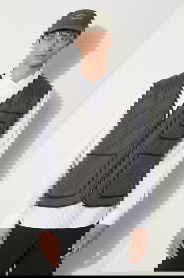 Жилетка Awake NY Awake NY Quilted Vest Сиво | SP24.OT003, 3