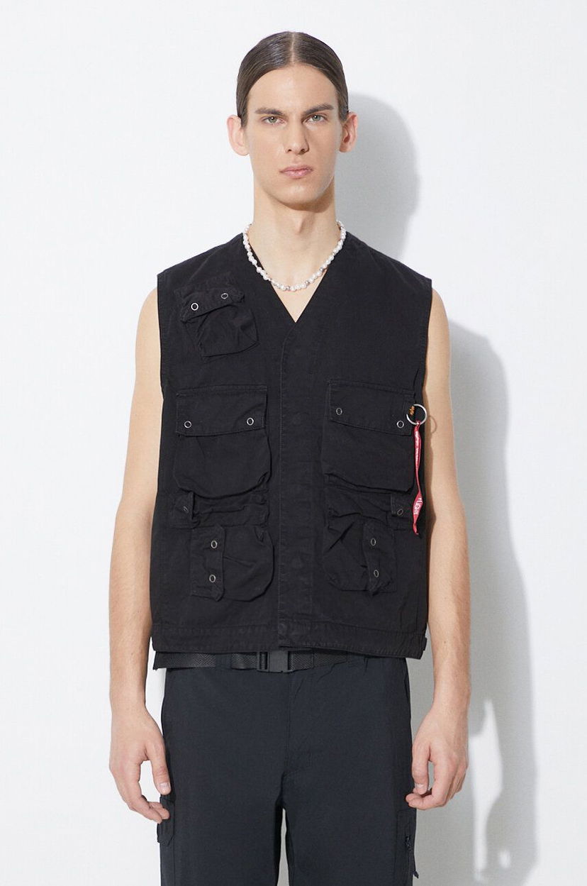 Жилетка Alpha Industries Military Vest Черно | 136113