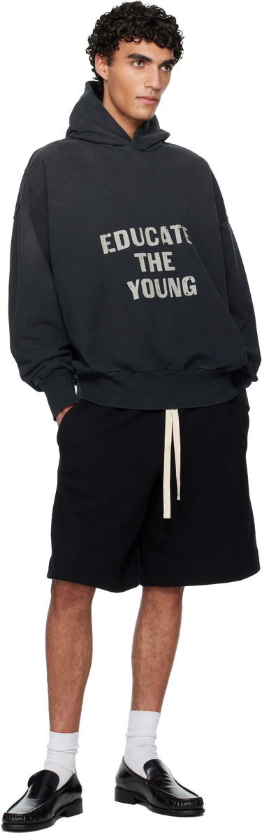 Суитчър Fear of God Educate The Young Hoodie Черно | FG25FW12-12110BHF-001, 3