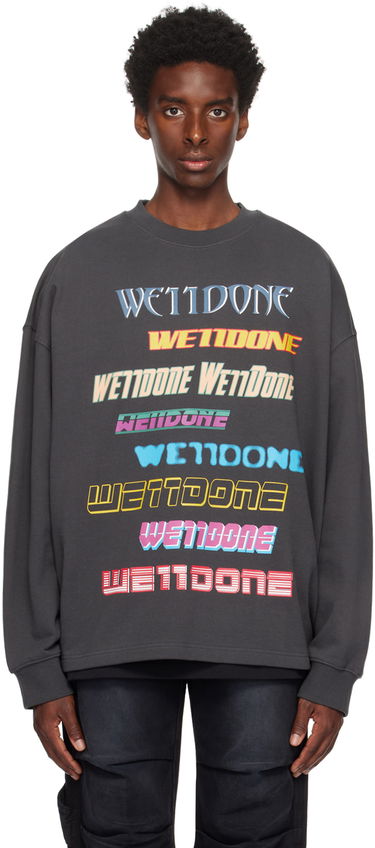 Суитчър We11done We11done Graphic Sweatshirt Сиво | WD-TP5-19-114-U-CH, 0