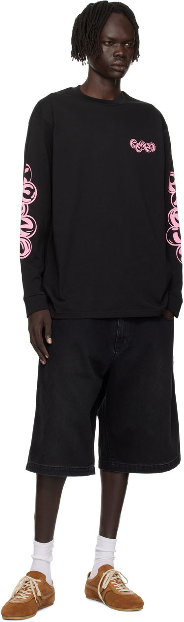Тениска KENZO Kenzo Paris 'KENZO Pachinko' Relax Fit Long Sleeve Tee Черно | FF65TL3524SG, 3