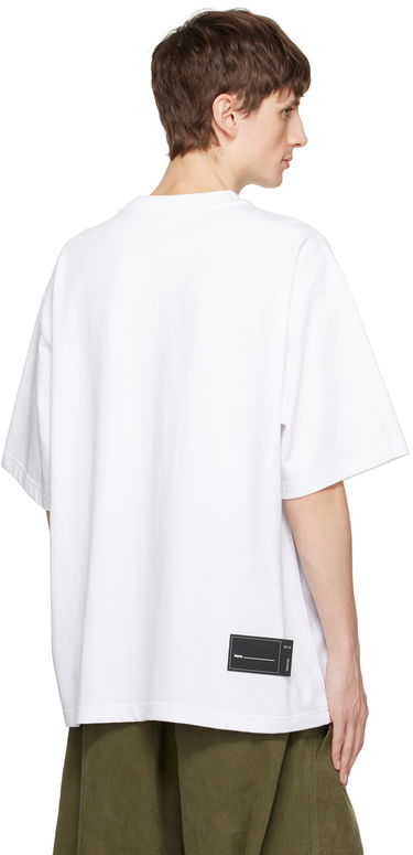 Тениска We11done We11done Printed T-Shirt Бяло | WD-TP6-20-073-U-WH, 2