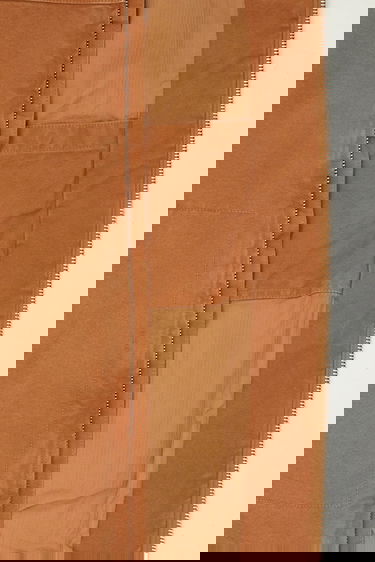 Яке Maison Margiela MM6 Maison Margiela Collared Full-zip Utility Jacket Кафяво | SH0AM0048, 7